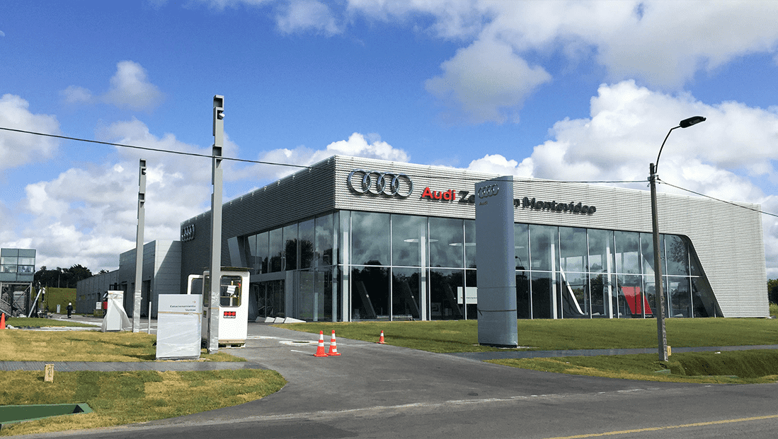 Audi Uruguay showroom and workshop